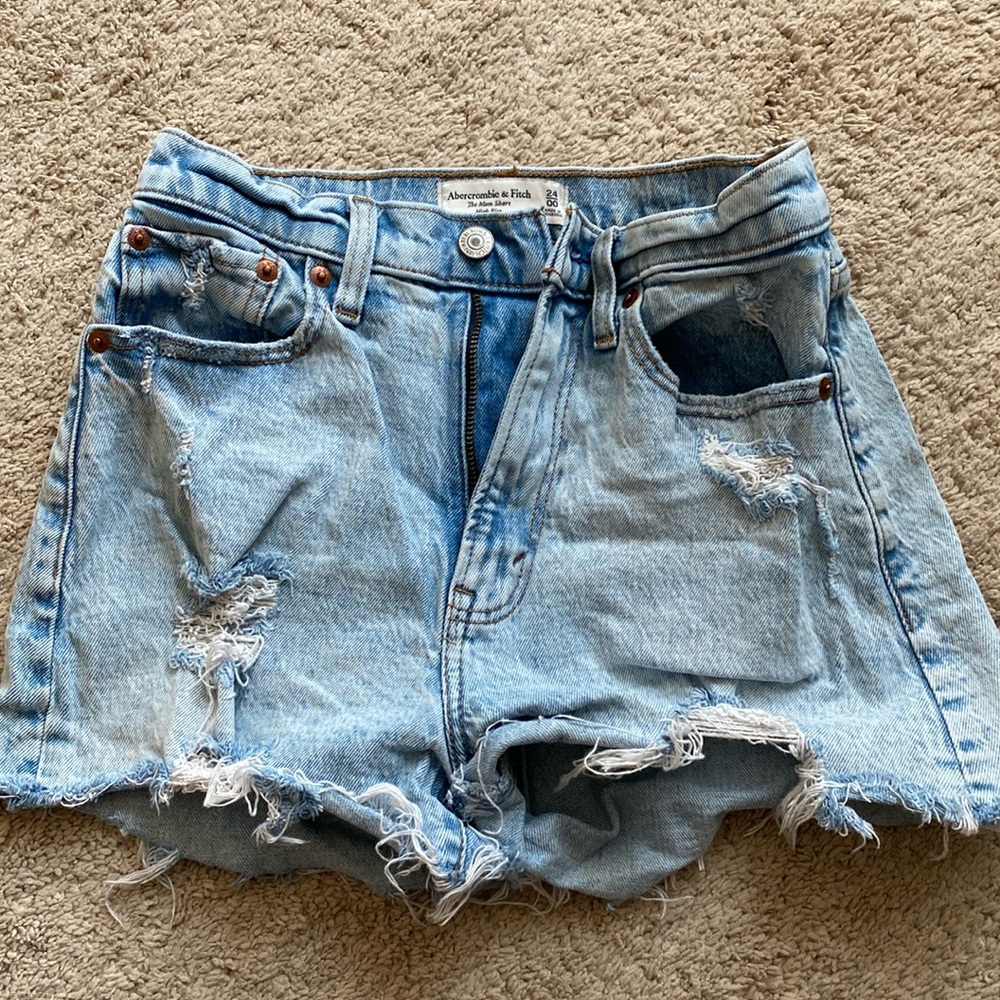 Abercrombie jean shorts